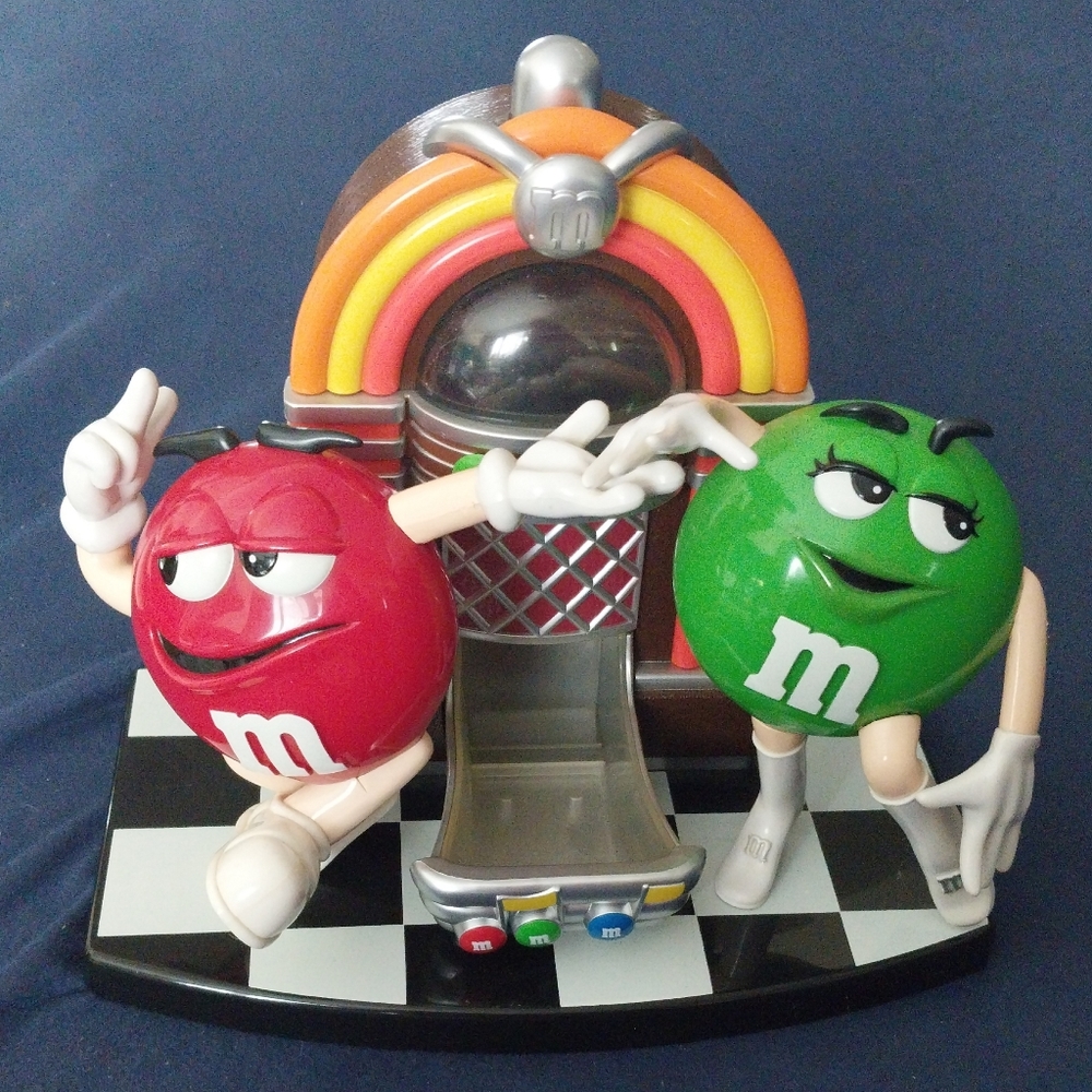 M&M Rock'n Roll Cafe Jukebox Candy Dispenser